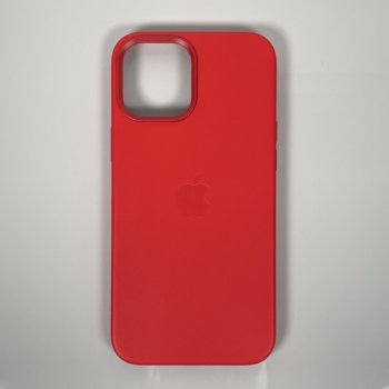 Apple iPhone 12 Pro Max Leder Case Product Red Scarlet Magsafe MHKJ3ZM Rot